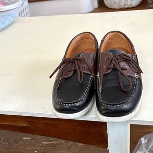 Classic Black and Brown Boat Shoes men’s